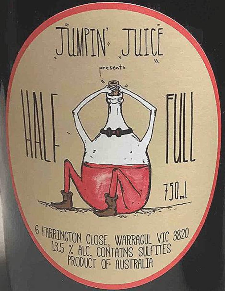 Jumping Juice Half Full (Red)