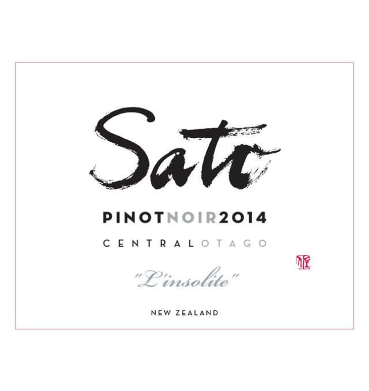 Pinot Noir L'Insolite - Sato Wines - yoshiaki-kyoko-sato 