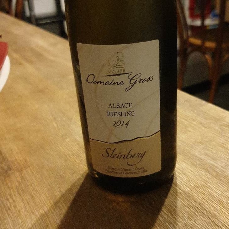 Riesling Steinberg - Domaine Gross - remy-vincent-gross 