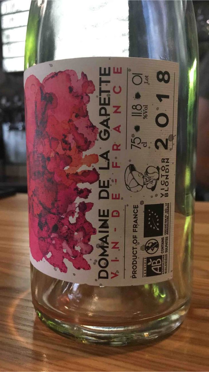 Vin De France (Rosé) - Domaine de la Gapette - victor-blondin 
