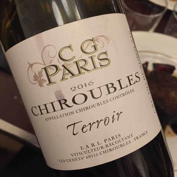 Chiroubles - Christine & Gilles Paris - christine-gilles-paris 