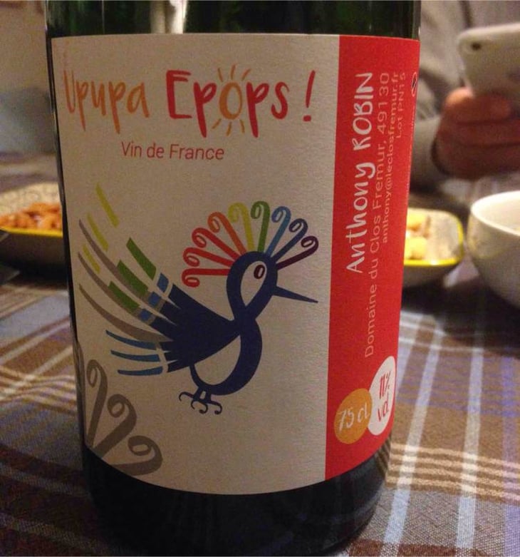 Upupa Epops Pet' Nat - Domaine du Clos Fremur - anthony-robin 