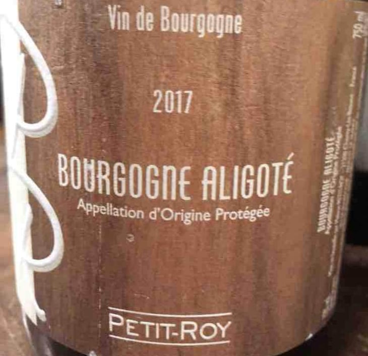 Bourgogne Aligoté - Domaine Petit-Roy - seiichi-saito 