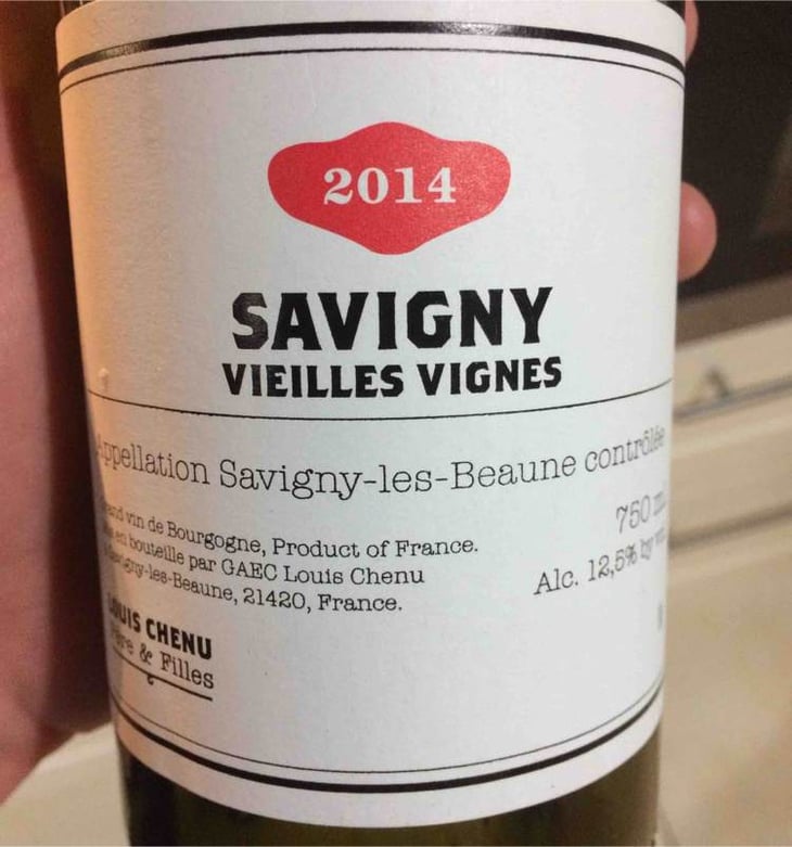 Savigny Vieilles Vignes - Louis Chenu Père & Filles - juliette-caroline-chenu 