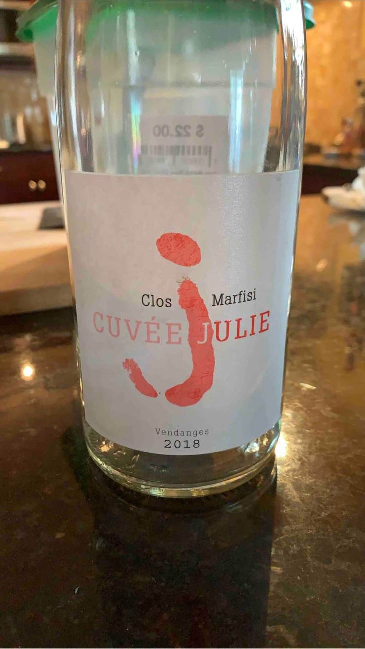 Cuvée Julie - Clos Marfisi - julie-mathieu-marfisi 