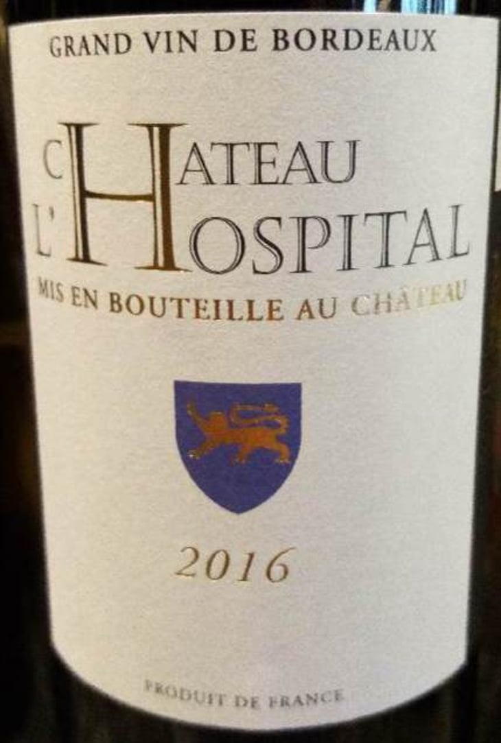 Château L'Hospital - Chateau l'Hospital - christine-et-bruno-duhamel -2016