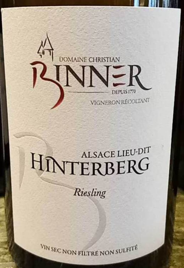 Hinterberg - Riesling 2016