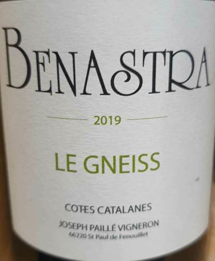 Le Gneiss - Domaine Benastra - Joseph Paillé 