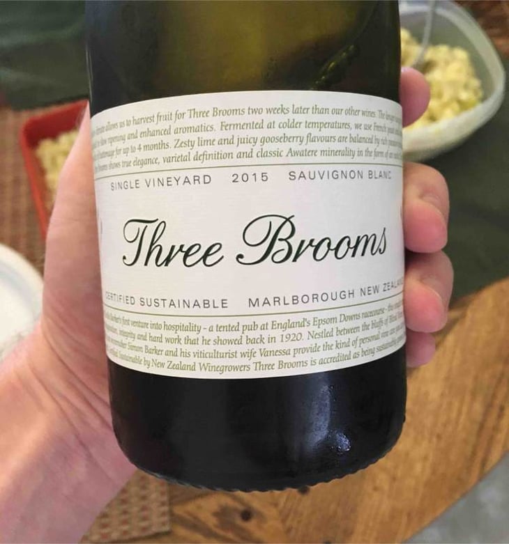Three Brooms Single Vineyard - Barker's Marque Wines - simon-vanessa-barker 