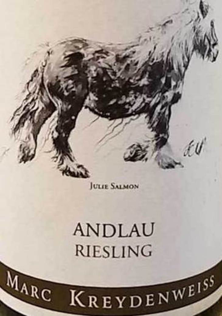 Andlau Riesling (Julie Salmon Label) - Marc Kreydenweiss (Andlau) - antoine-kreydenweiss 