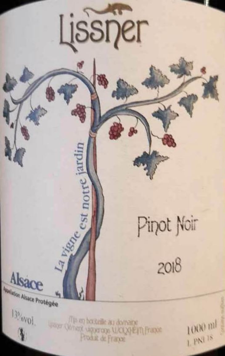 Pinot Noir 1L - Lissner - bruno-et-theo-schloegel 