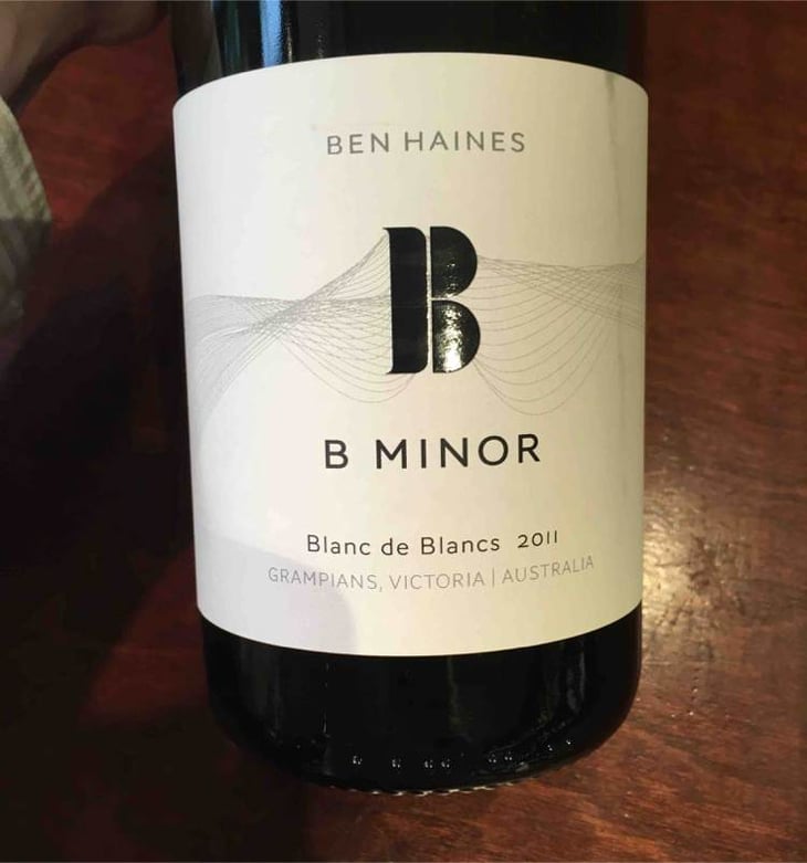B Minor Blanc de Blancs - Ben Haines Wines - ben-haines 