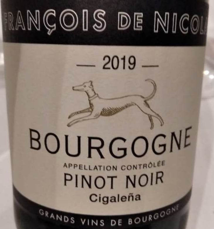 Bourgogne - Pinot Noir - Cigaleña - Maison François de Nicolay - francois-de-nicolay 