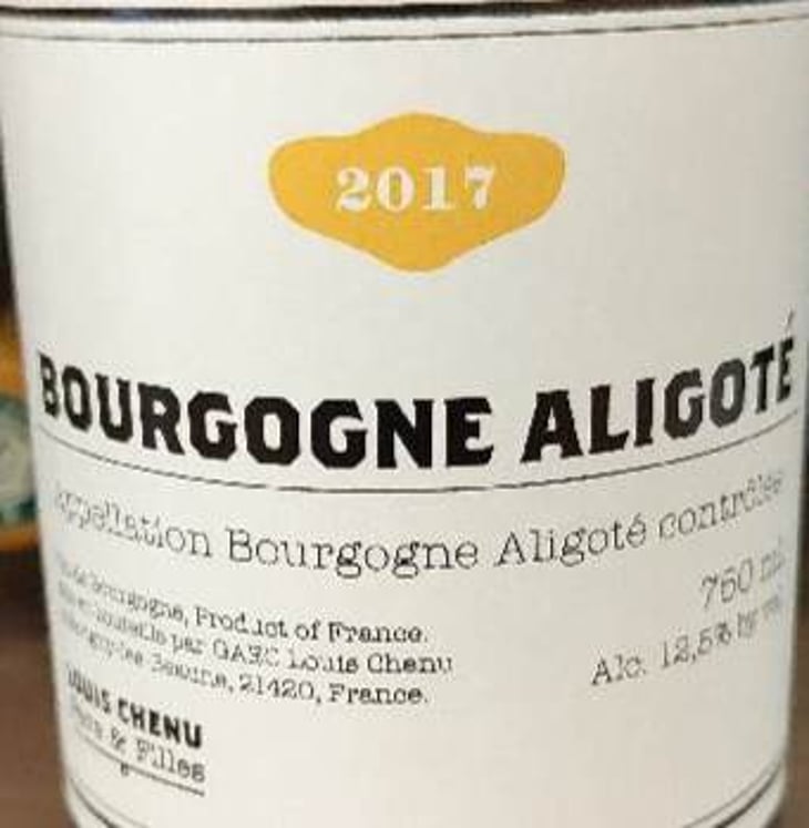 Bourgogne Aligoté