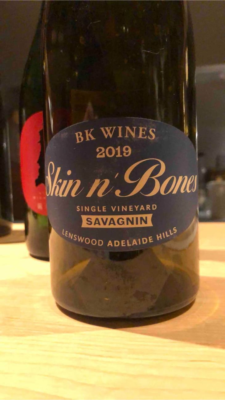 Skin n’Bones Savagnin - BK Wines - brendon-kirstyn-keys 