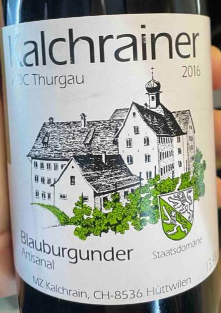 Kalchrainer « Artisanal » - Pinot Noir - Weinbau Beat Thommen - beat-thommen -2016