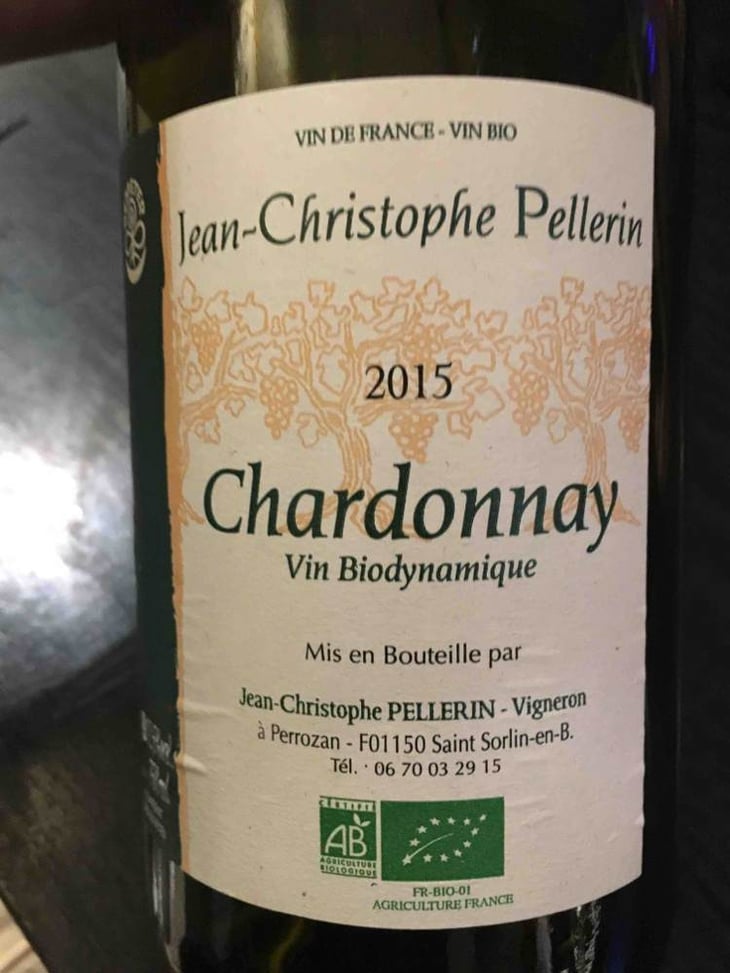 Chardonnay (OLD LABEL) - Vignoble Pellerin - jean-christophe-baptiste-lucien-pellerin 