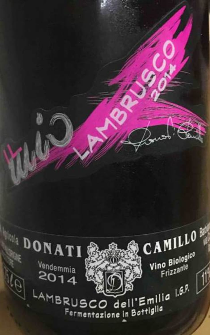 Il Mio Lambrusco - Camillo Donati - camillo-donati 