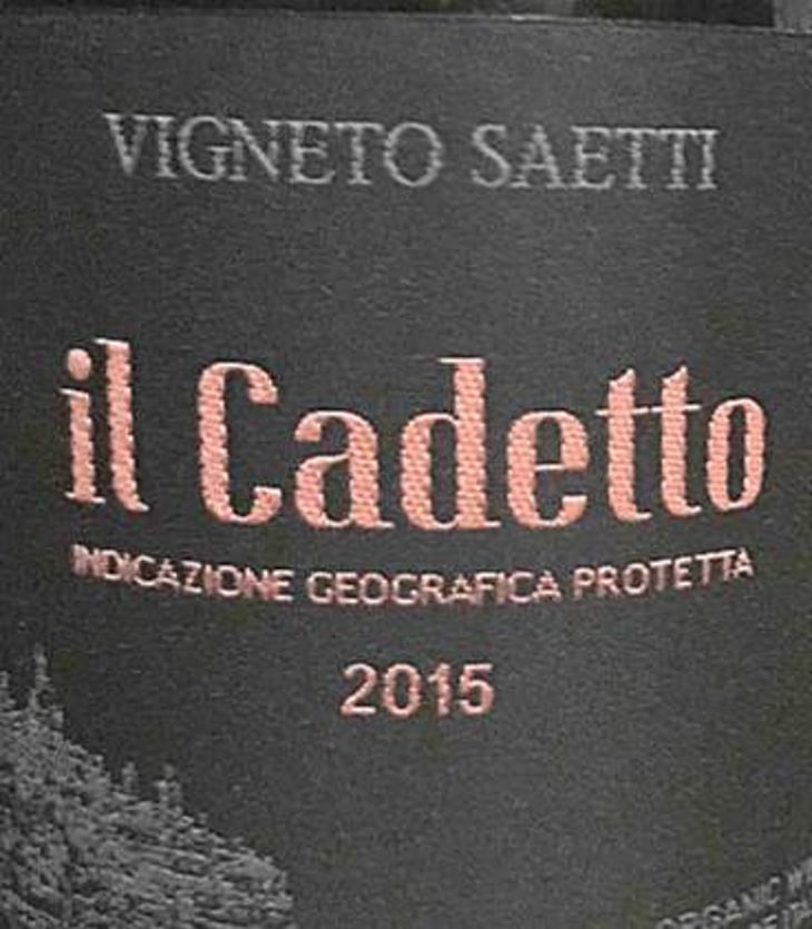 Il Cadetto - Vigneto Saetti - luciano-sara-saetti 