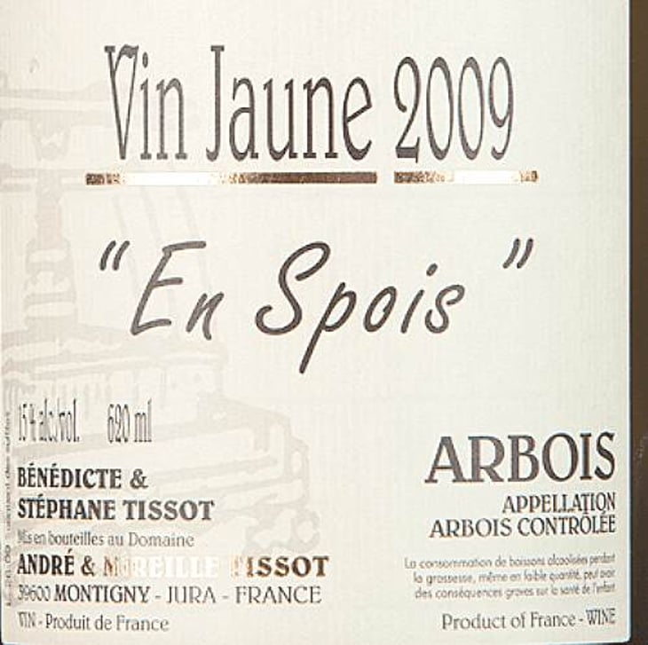 Vin Jaune En Spois - Domaine André & Mireille Tissot - benedicte-stephane-tissot 