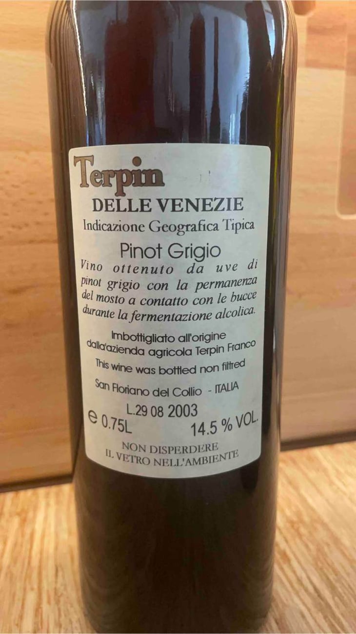 Pinot Grigio - Azienda Agricola Franco Terpin - franco-terpin -2003