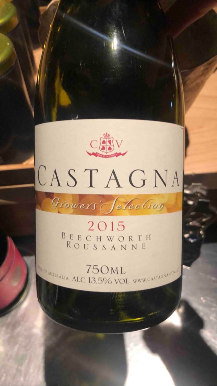 Beechworth Roussanne - Castagna - julian-carolann-castagna -2015