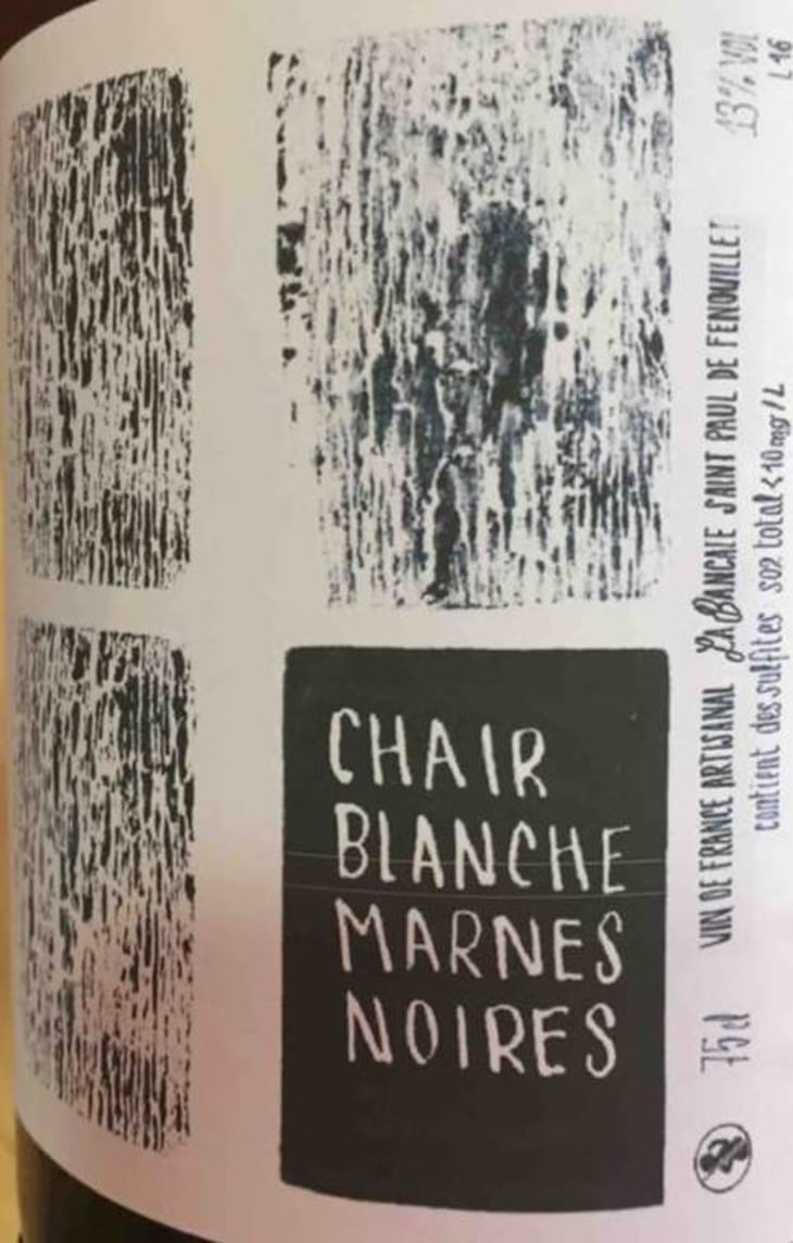 Chair Blanche Marnes Noires - La Bancale - bastien-baillet-celine-schuers 