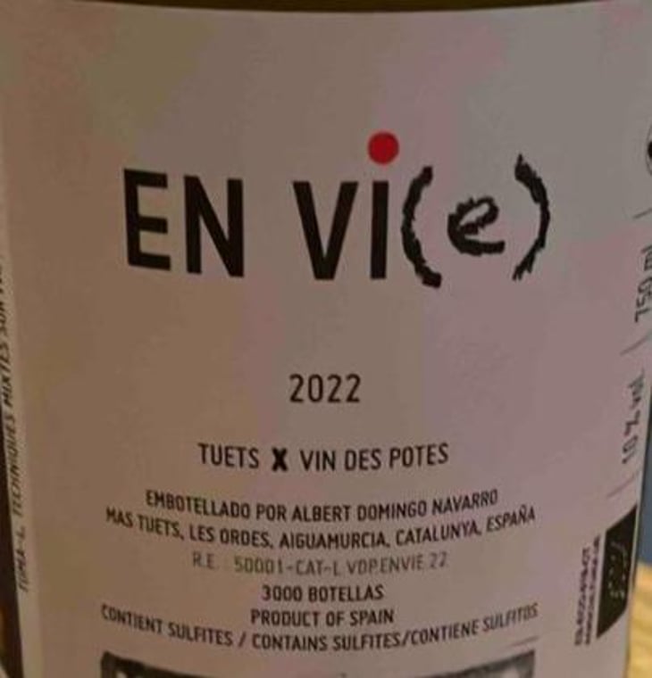 En vi(e) X Tuets - Vin des Potes - basile-passe 
