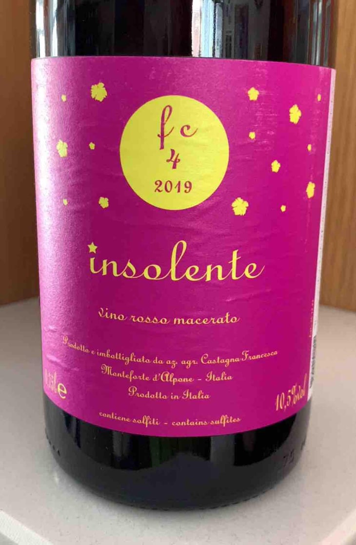 Rosso Macerato - Insolente Vini - luca-elettri -2019