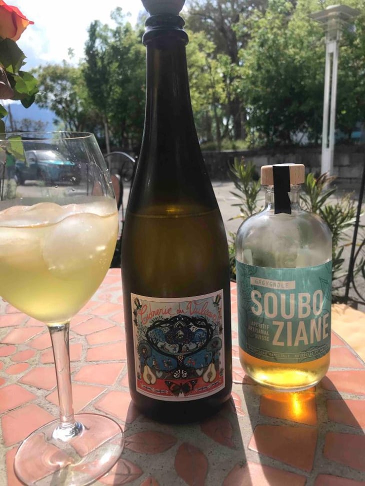 Spritz Suisse (Cuvée suisse) - Cidrerie du Vulcain - Ferme La Prémoudière - jacques-perritaz-t3 