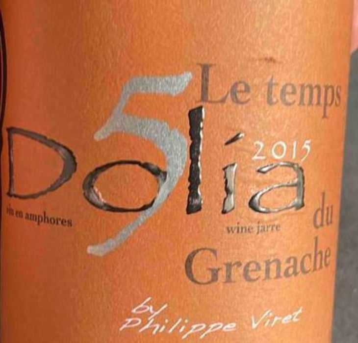 Dolia 5 Le Temps du Grenache - Domaine Philippe Viret - philippe-alain-viret -2015