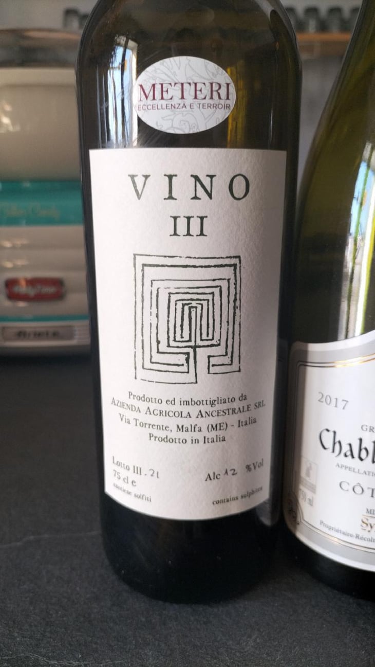 Vino III - Azienda Agricola Ancestrale - antonino-caravaglio-giuseppe-mascoli -2021