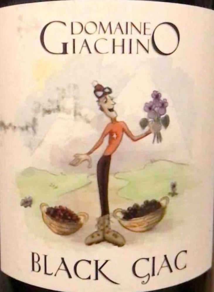 Black Giac (old label) - Domaine Giachino - frederic-david-clement-giachino 