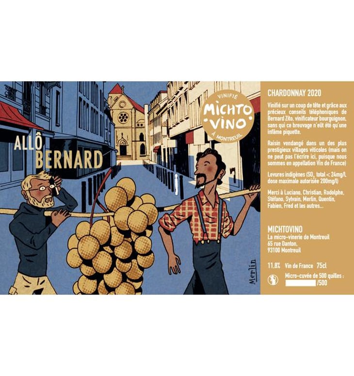 Allô Bernard - Michto Vino - florent-sabourin-marc-levent-eric-tachin 