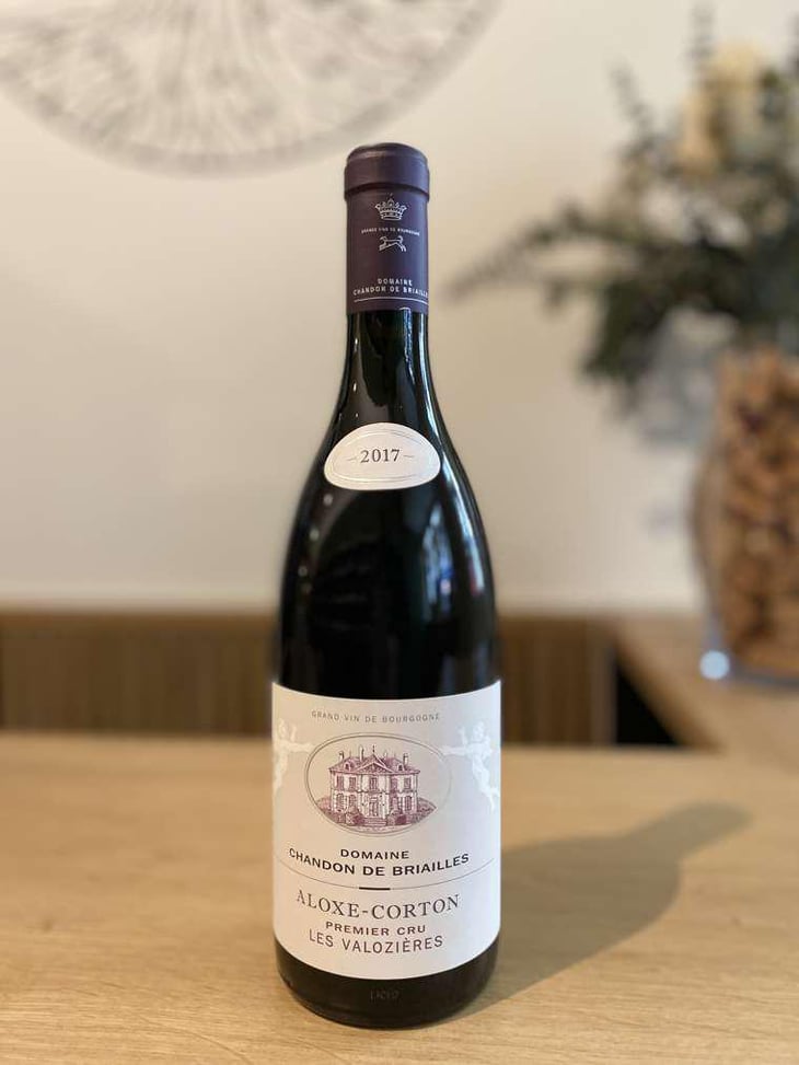 Aloxe Corton premier cru les Valozières - Domaine Chandon de Briailles - francois-de-nicolay -2017