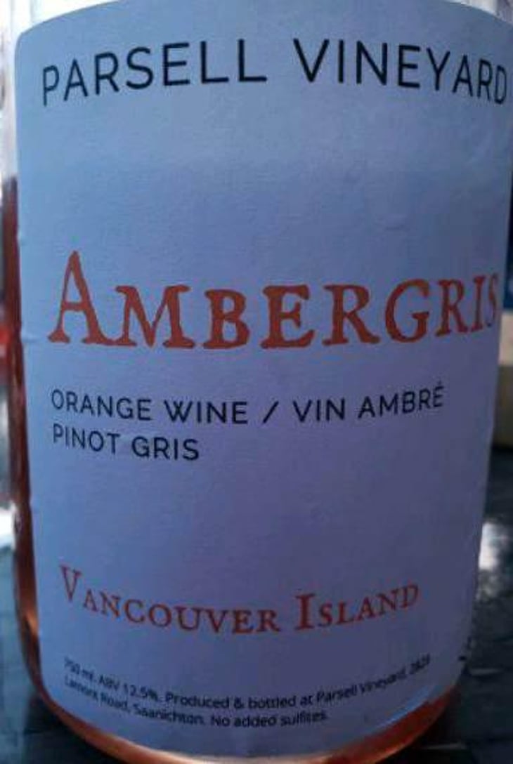 Amber Gris (Orange Pinot Gris) - Parsell Vineyard - tilar-mazzeo 