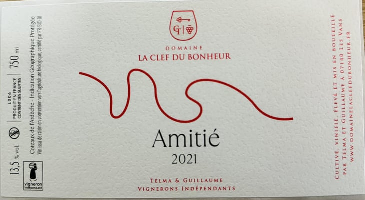 Amitié - Domaine La Clef du Bonheur - telma-et-guillaume 