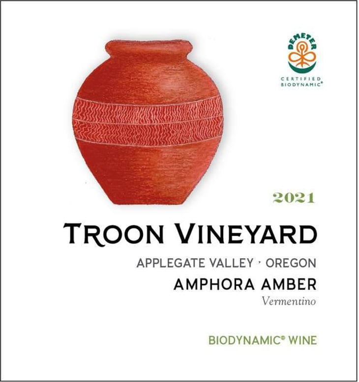 Amphora Amber Vermentino - Troon Vineyard - nate-wall 