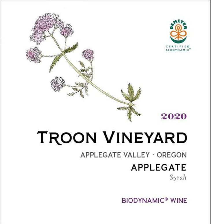 Applegate Syrah - Troon Vineyard - nate-wall 