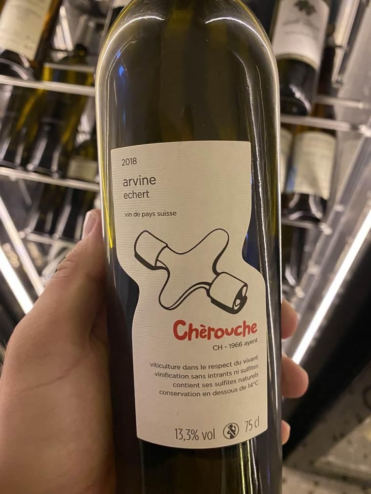 Arvine "Echert" - Domaine de Chèrouche - andrea-grossmann-marc-balzan 