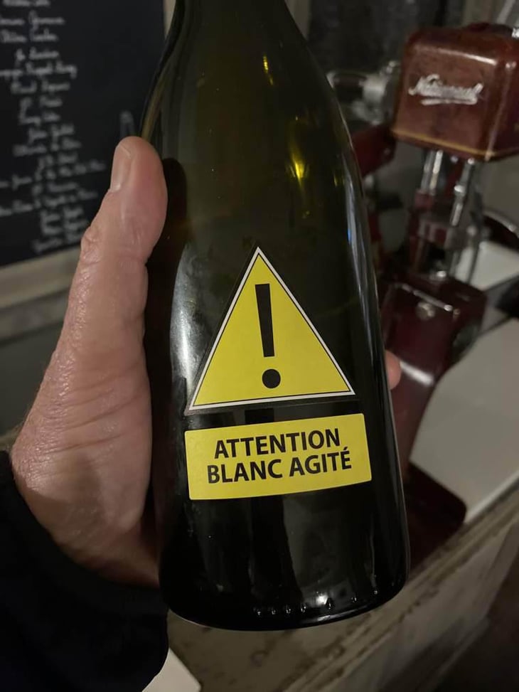 Attention Blanc Agité - Domaine Ganevat - anne-jean-francois-ganevat -2019
