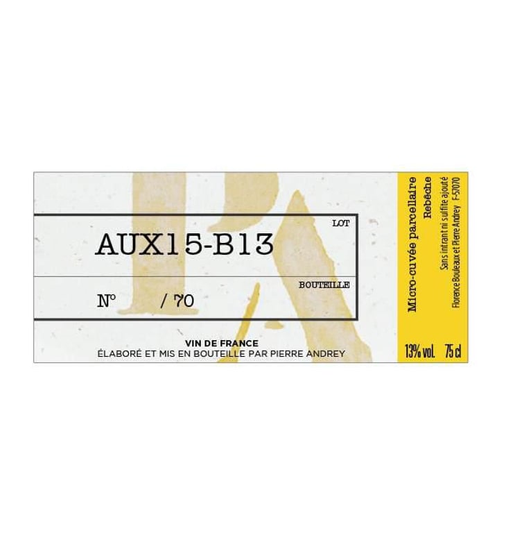 AUX15-B13 - Domaine Pierre Andrey - NO VISIT - pierre-andrey-florence-bouleaux-no-visit 