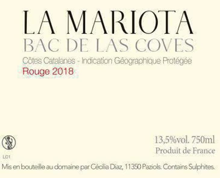 Bac de las Coves Rouge - La Mariota - cecilia-diaz-guillermo-campos-baeza 