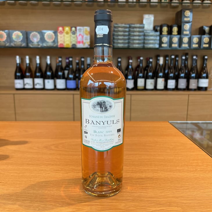 Banyuls Blanc Vin Doux naturel - Domaine Du Traginer - jean-francois-deu -2019