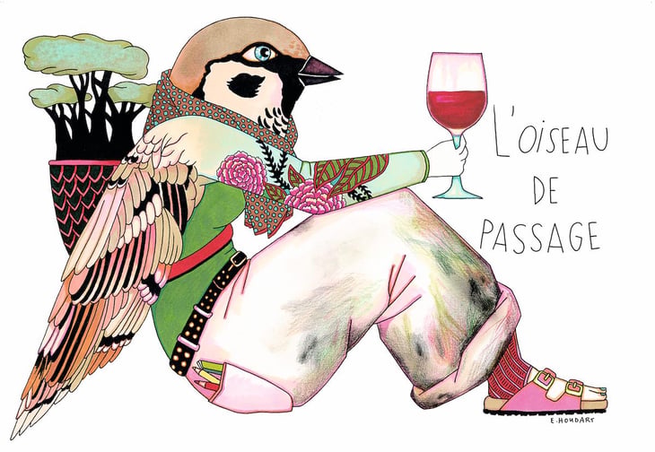 Beaujolais-Leynes - L'oiseau De Passage - julien-frappa -2023