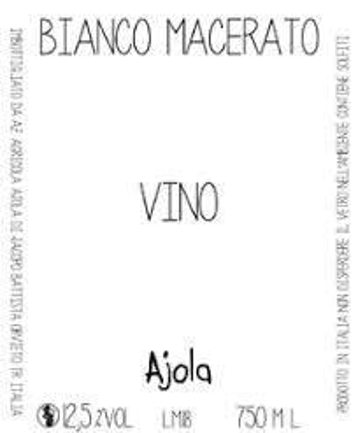 Bianco Macerato - Azienda Agricola Ajola - jacopo-battista 