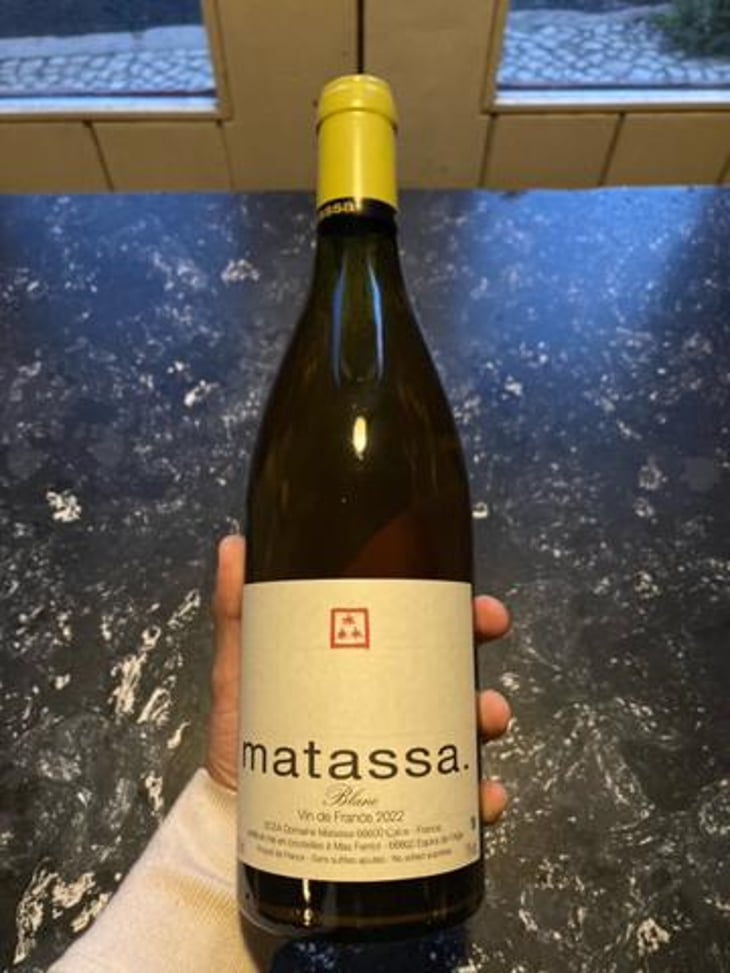 Blanc - Domaine Matassa - tom-lubbe -2022