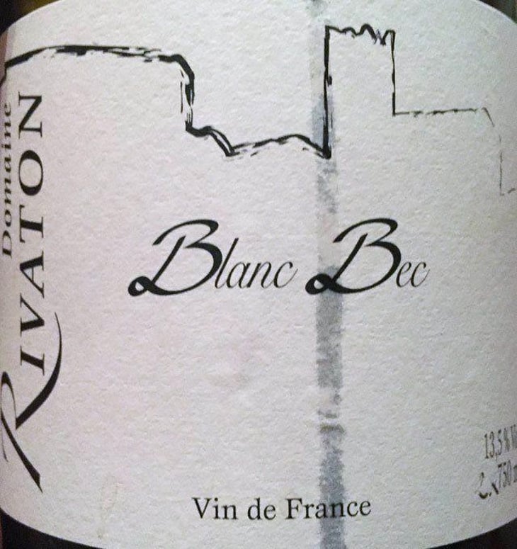Blanc Bec - Domaine Rivaton - frederic-rivaton 