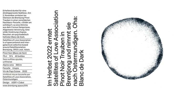 Blanc de Dark - Satellites of Love Association - satellites-of-love 