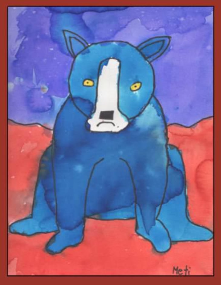 Blue Dog - Powicana Farm - zoubeida-remi-zajac 